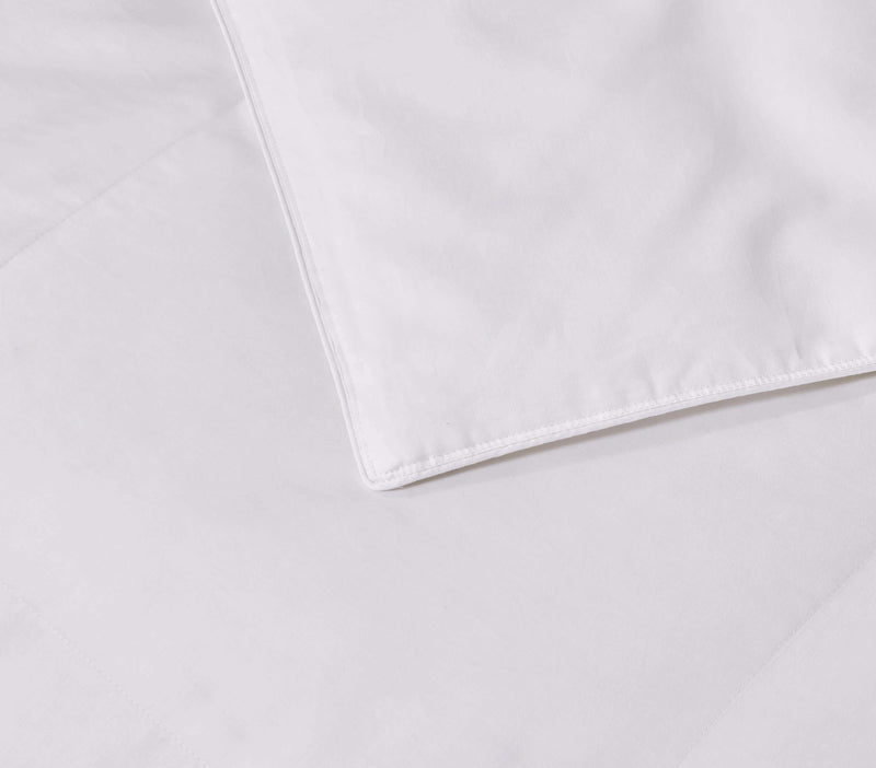1000 Thread Count PIMA Cotton European White Down ComforterKing in White color
