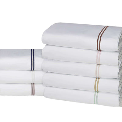  1200 Thread Count Cotton-Rich Embroidery Sheet Set - 4pc S