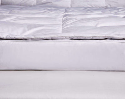 Luxury (Level IV)5" Down Top Featherbed King in White color