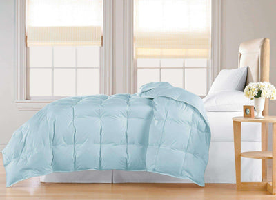 250TC Down Alternative ComforterTwin in Lapis Blue color