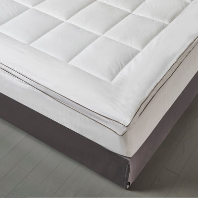 Kathy Ireland 225 Thread Count Tencel Poly Filled Mattress Topper