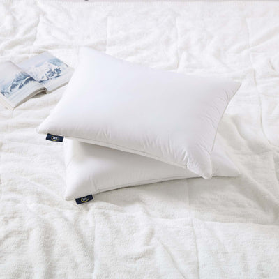 Serta HeiQ Cooling Softy-Around Feather And Down Pillow - 2 Pack