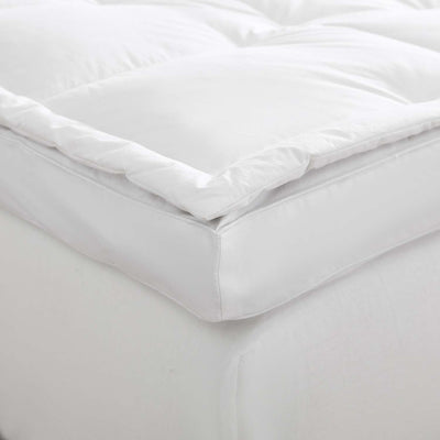 Serta HeiQ Cooling 3-Inch Thick White Downtop Featherbed