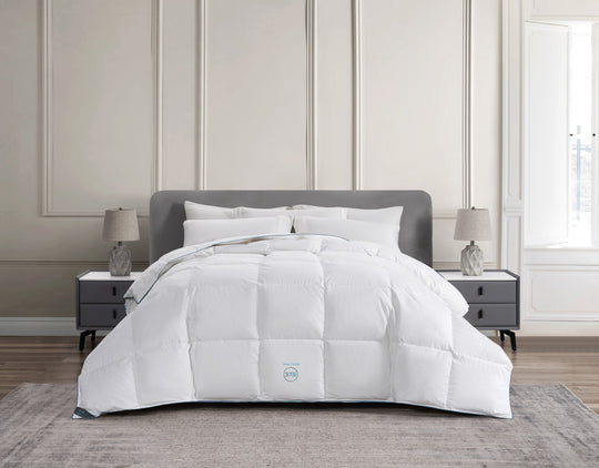 Sleep Climate White Feather & Down Blend Comforter Featuring with 37.5® Technology