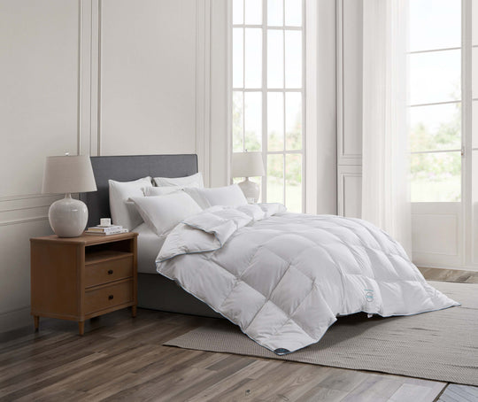 Sleep Climate White Down Blend Comforter Featuring with 37.5® Technology