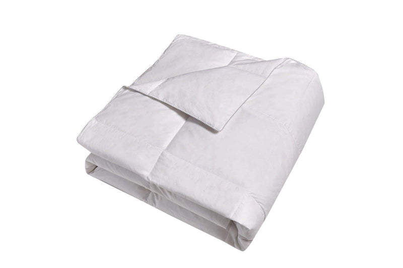 Copenhagen Extra Warm 240 Thread Count White Goose Down and Feather Comforter
