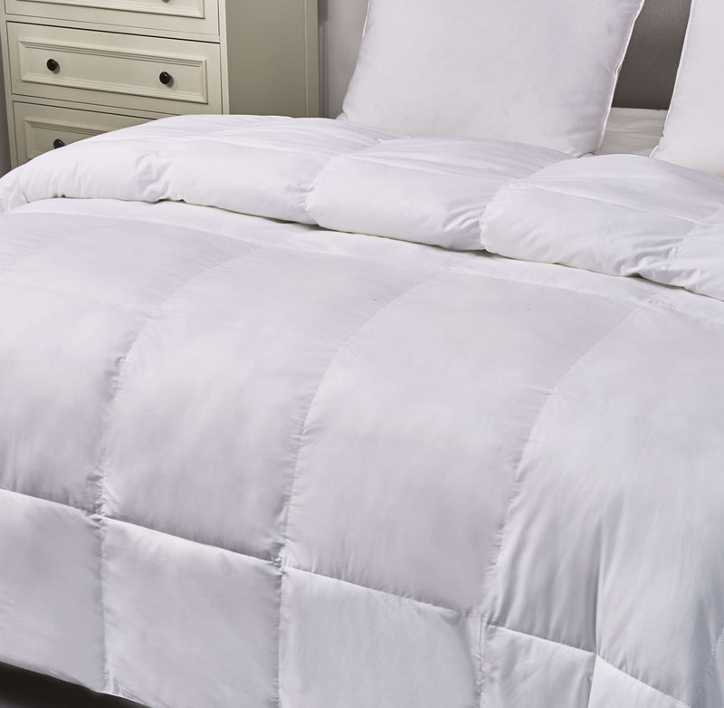 Olympia White Down ComforterKing in White color