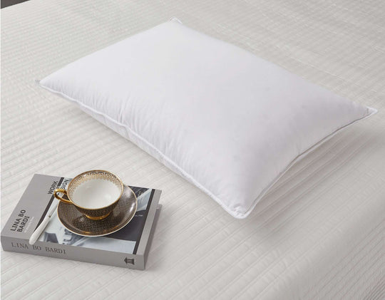 Naples 700 Thread Count Sateen Cotton Down Pillow
