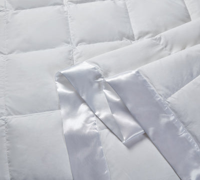 Beautyrest Tencel & Cotton Breathable White Down Blanket - Light Warmth