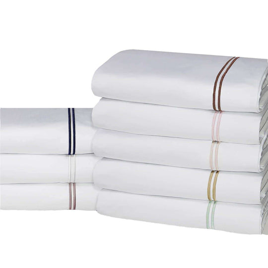 1200 Thread Count Cotton-Rich Embroidery Sheet Set - 4PC Set