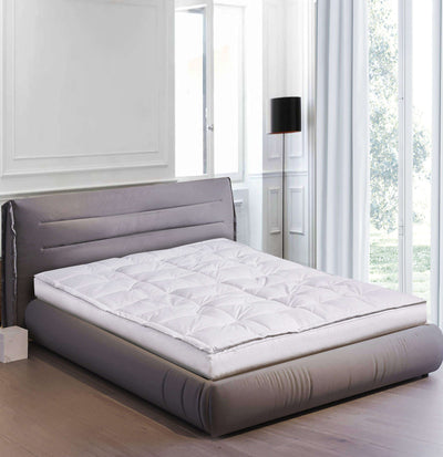 Luxury (Level IV)5" Down Top Featherbed Full in White color