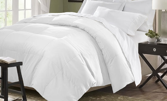 300 Thread Count Beauty Stripe Down Fiber Comforter