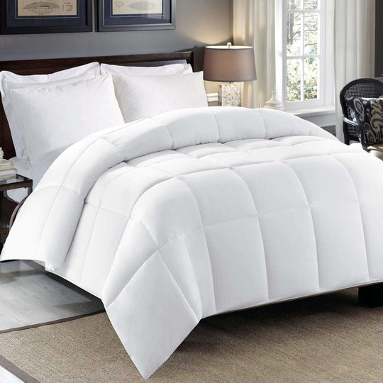 300 Thread Count Cotton Sateen Down Alternative Comforter