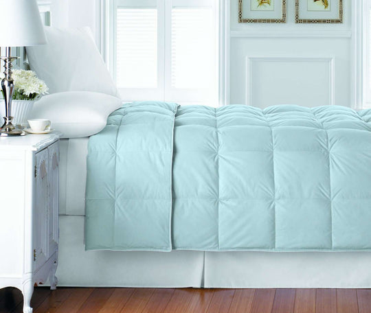 Microfiber White Down Comforter