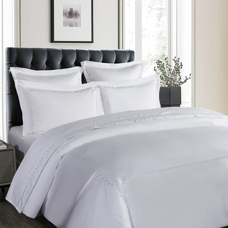 Hotel Grand Duvet Set Tencel Lyocell and Cotton Blend 90 x 98 and 108 x 98 oversized
