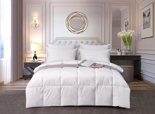 Kathy Ireland Light To Extra Warmth Goose Down Fiber Comforter