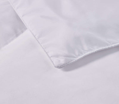 Kathy ireland - ESSENTIALS Ultra-Soft Nano-Touch Extra Warmth Duraloft Down Alternative Comforter Twin in white color
