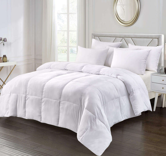 Kathy Ireland Ultra Soft Nano Touch Light To Extra Warmth Duraloft Down Alternative Comforter
