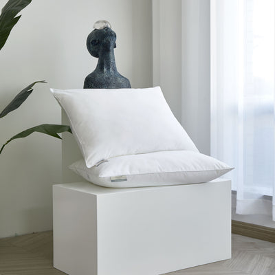 Kathy Ireland Brrr Pro Cooling Tencel & Polyester Down Alternative Filled Pillow (2Pk) - Medium Firm