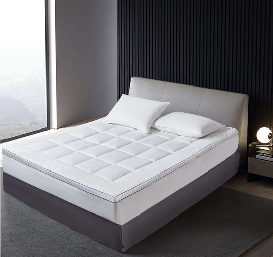 Kathy Ireland 233 Thread Count Cotton Fiber Mattress Pad (Topper)