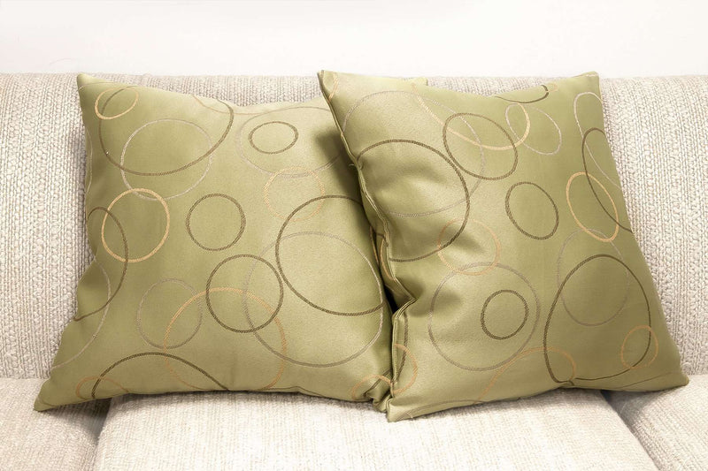 DECORATIVE PILLOW 2 PACK18 x 18 in Chocolate - 2pkcolor