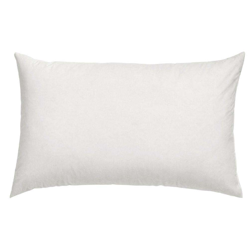  Microfiber Solid White Goose Down Pillow