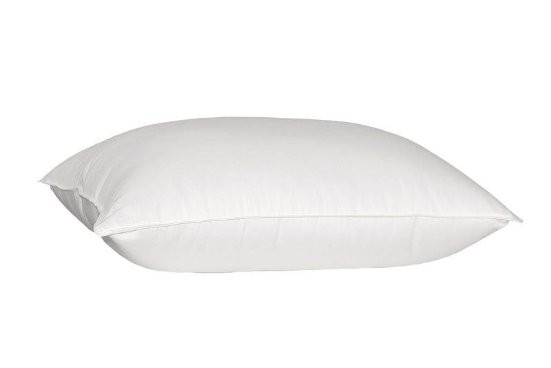  Microfiber Solid White Down Pillow