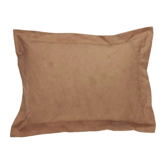 Microsuede Pillow Shams Assorted Colors
