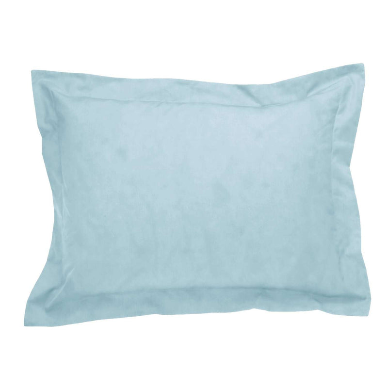 Microsuede Pillow Shams Assorted Colors