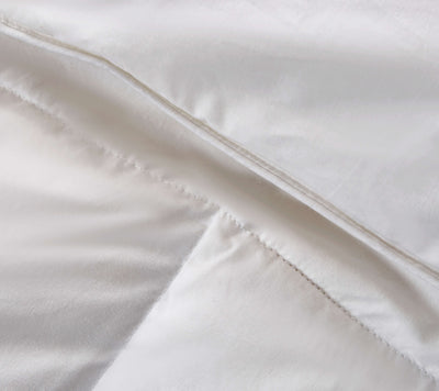 Serta 233 Thread Count White Goose Feather and Down Fiber Comforter