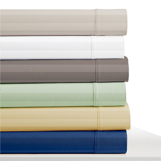 300 Thread Count Cotton Cabana Stripe Sheet Set